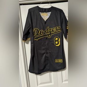 Kobe Bryant Mamba LA Dodgers Lakers Night Jersey Large